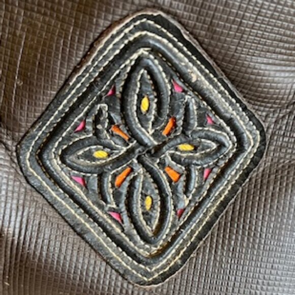 Unisex Mongolian style boots with embroidered ornaments - Picture 5 of 8